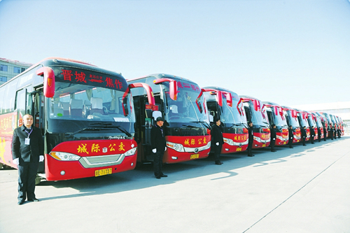Jincheng launches bus lines to Henan cities