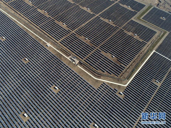 PV station benefits rural households in Shanxi
