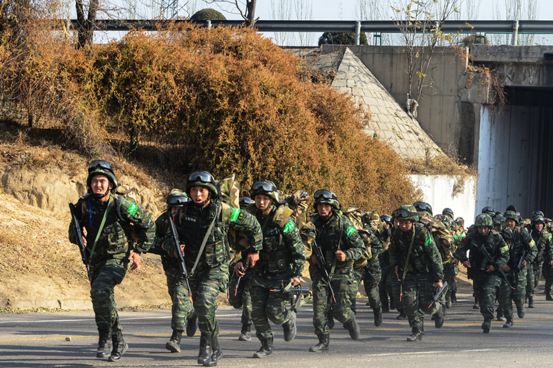 Armed police training underway in Shanxi