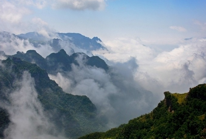 Picturesque scenery at Wangmang Mountain