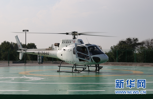 Tourists get helicopter option in Pingyao