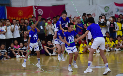 Student skipping league final concludes in Taiyuan