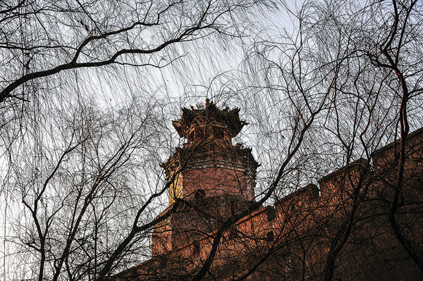 Gatehouses stand guard over Pingyao