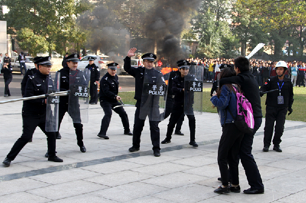Emergency drill takes place at SXU