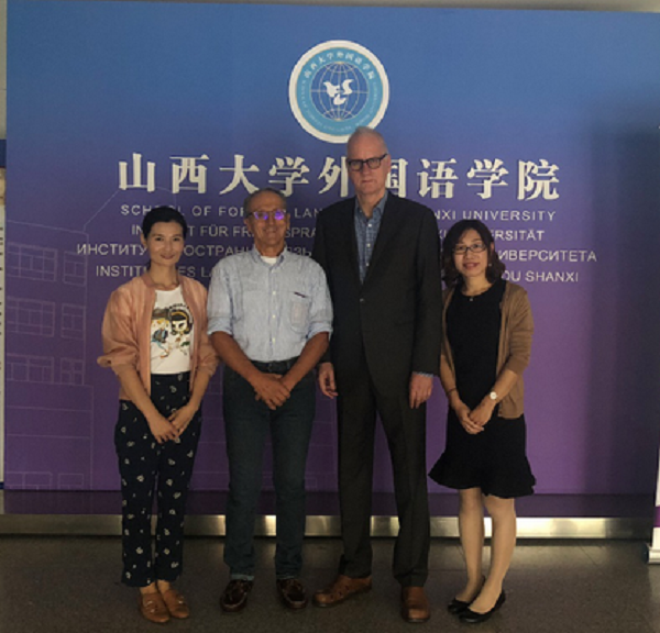 Professors from Martin Luther University of Halle-Wittenberg visit SXU