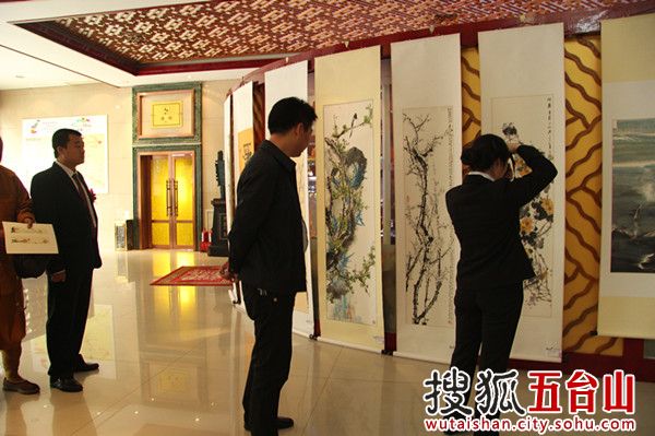 Mount Wutai hosts Zen art exhibition