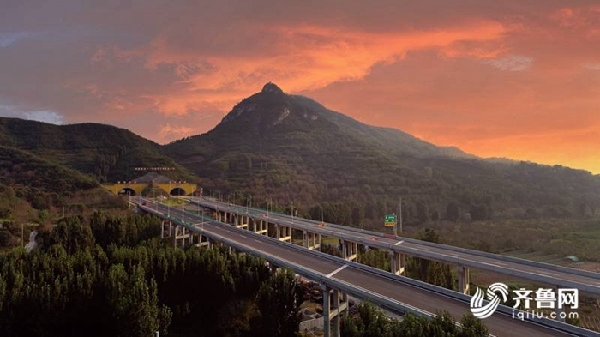 Jinan-Tai'an Expressway captured in photos