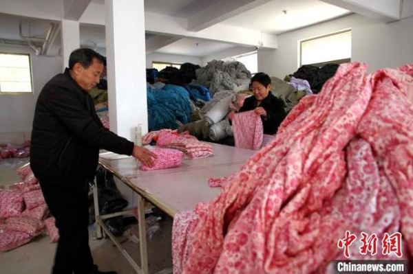 Winter brings profits to Yaojiapo village