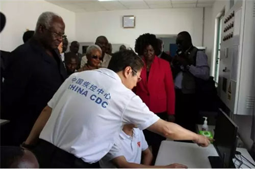 Chinese bio-safety lab put in place in Africa