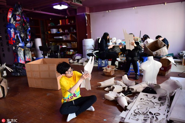 Cartoon fan turns passion into profit