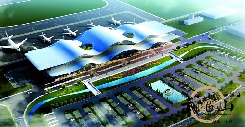 Wudang Airport terminal nears completion