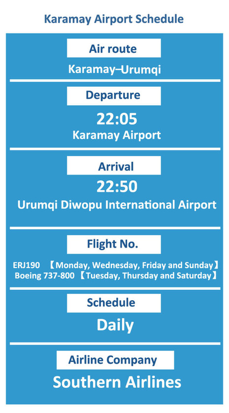 Karamay Airport schedule