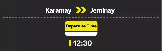 Karamay intercity bus schedule