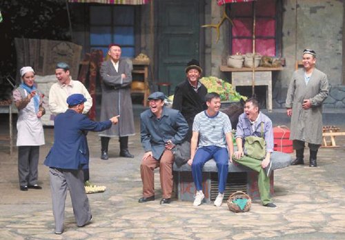 Xinjiang local stage play initiates national tour show