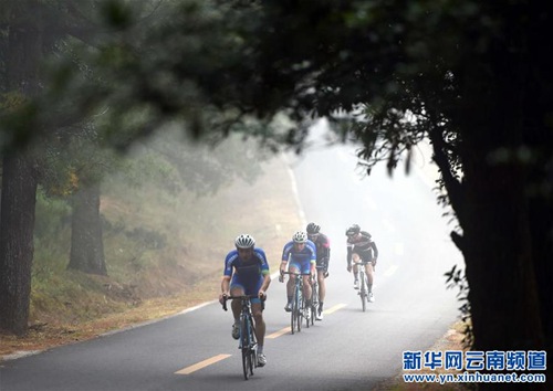Kunming welcomes International cycling festival