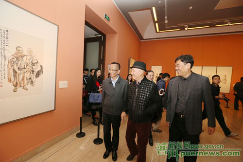 Beijing hosts Tea Horse Ancient Road Chinese painting exhibition