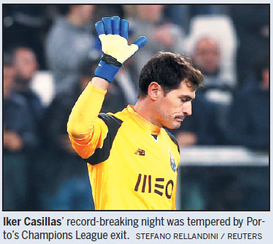 Casillas eclipses Maldini mark
