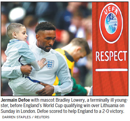 Defoe determined to continue his quest