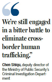China, Vietnam fight human-trafficking