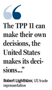 Pacific Rim nations fight to save TPP