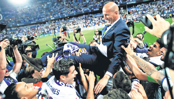Zidane's gritty Galacticos the Real deal