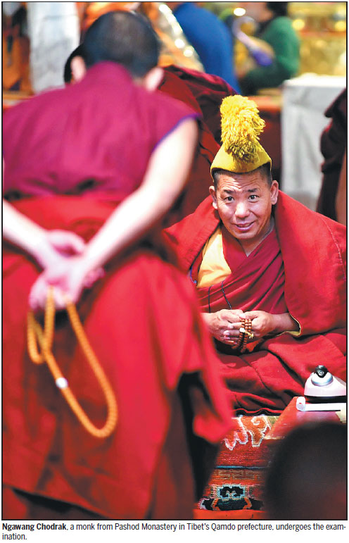 Monks chase Buddhism's highest degree