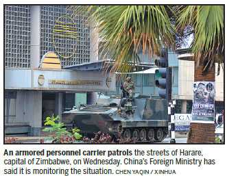 Situation in Zimbabwe monitored