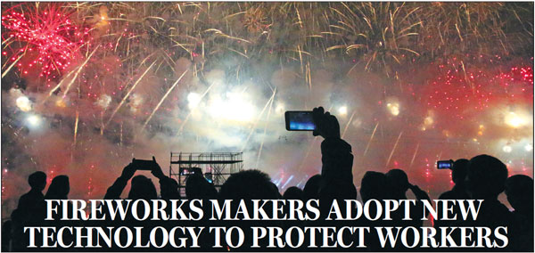 Fireworks Makers Adopt New Technology To Protect Workers