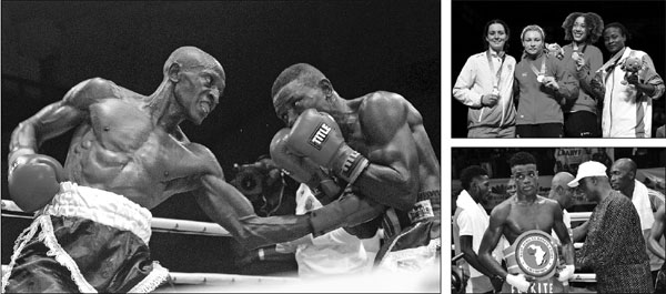 OFF THE ROPES AND FIGHTING FIT AGAIN