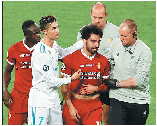 Egypt agonizes over Salah injury