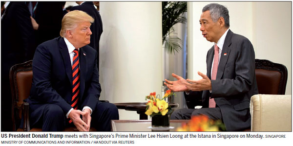 US spends a lot: Singapore PM