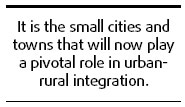 Urban boom should spread to countryside