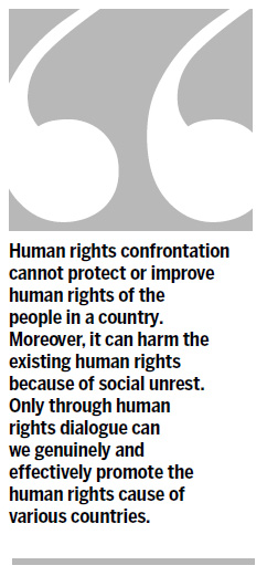 Development of human rights in China