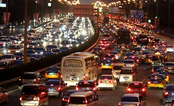 Fighting Beijing's traffic blues