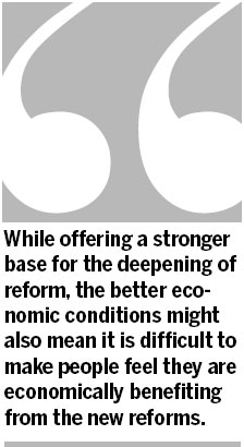 A different stage for reforms