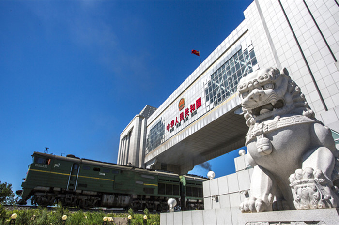 Manzhouli, city of matryoshka dolls