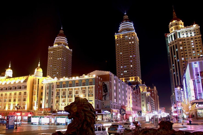 Manzhouli, city of matryoshka dolls