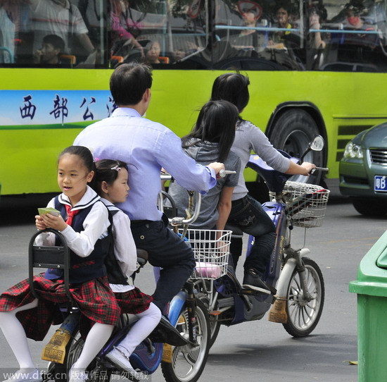 Should e-bikes be banned in China?