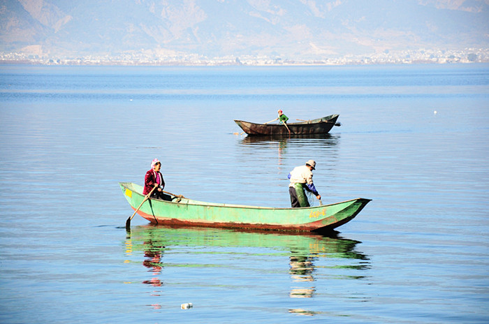 Wase Town by Erhai Lake
