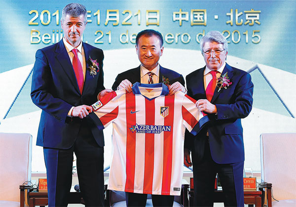 Wanda invests in football dreams