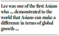 'Light and glory' of Asia example to world