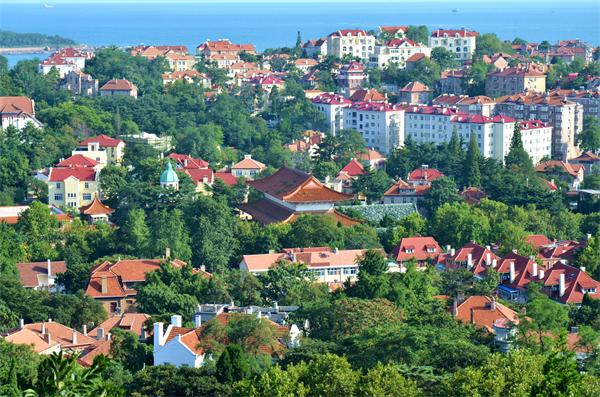 Qingdao buildings evoke a bygone era