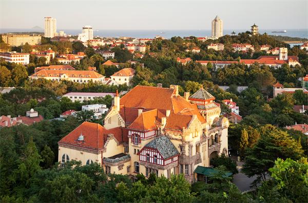 Qingdao buildings evoke a bygone era