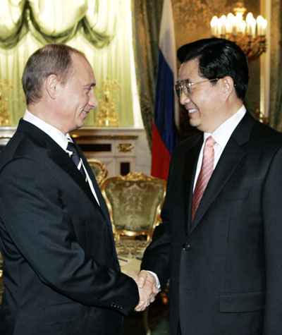 China,Russia,Hu Jintao