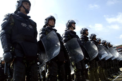 Anti-terrorism drill in Guiyang
