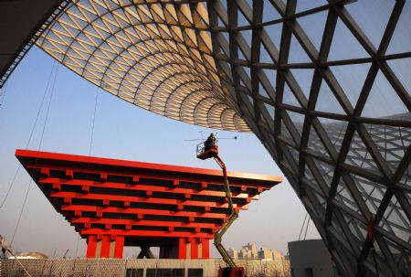 Shanghai World Expo Garden finishes 90% of construction