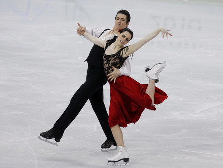 Highlights of figure skating competition on Feb 21