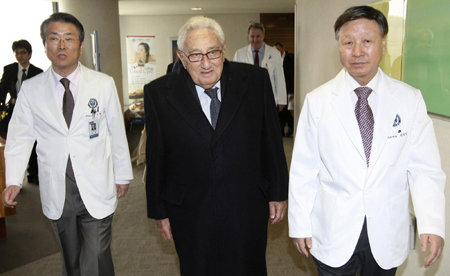 Henry Kissinger discharged from South Korea hospital