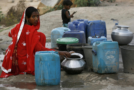1 billion people lack clean water
