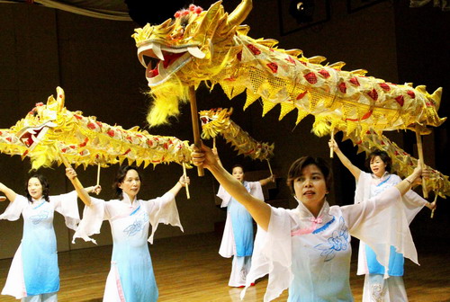 Folk lion dance team braces for coming World Expo